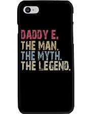 Daddy E - The Man The Myth The Legend-Recovered Phone Case tile