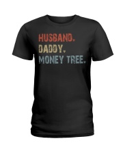 Husband - Daddy - Money Tree Ladies T-Shirt tile