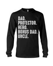 dad-protector-hero-bonus-dad-uncle Long Sleeve Tee tile