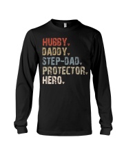 Hubby-Daddy-Step-Dad-Protector-Hero Long Sleeve Tee tile