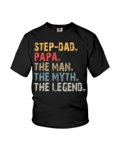 Step Dad - Papa Youth T-Shirt tile