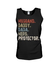 husband-daddy-dada-hero-protector Unisex Tank tile