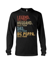 Dad Big Poppa - n61 Long Sleeve Tee tile