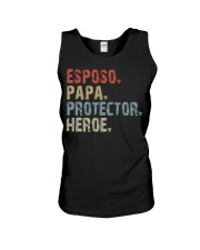 esposo-papa-protector-heroe Unisex Tank tile