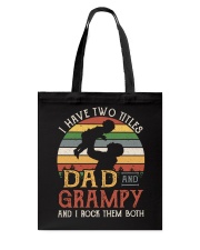 Dad And Grampy Tote Bag tile