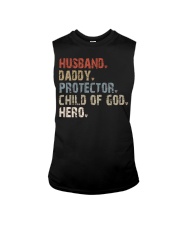 Husband-Daddy-Protector-Child Of God-Hero Sleeveless Tee tile