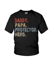 Daddy-Papa-Protector-Hero Youth T-Shirt tile
