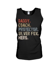 Daddy-Coach-Protector-Silver Fox-Hero Unisex Tank tile