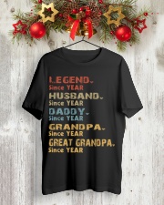 Great Grandpa- v51 Classic T-Shirt lifestyle-holiday-crewneck-front-2
