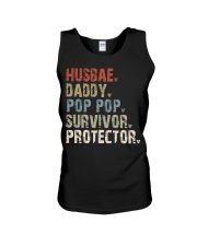 Husbae - Daddy - Pop pop - Survivor - Protector Unisex Tank tile