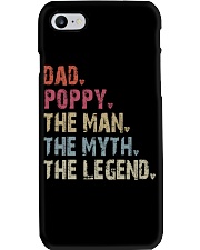 Dad - Poppy - Man Myth Legend Phone Case tile