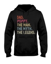 Dad - Poppy - Man Myth Legend Hooded Sweatshirt tile