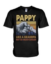 Pappy - Vintage style V-Neck T-Shirt tile