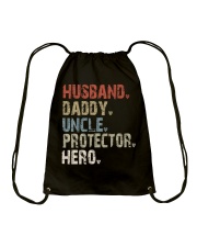 husband-daddy-uncle-protector-hero Drawstring Bag tile