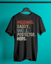 husband-daddy-uncle-protector-hero Classic T-Shirt lifestyle-mens-crewneck-front-3
