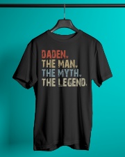 daden-the man-the myth-the legend Classic T-Shirt lifestyle-mens-crewneck-front-3