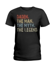 daden-the man-the myth-the legend Ladies T-Shirt tile