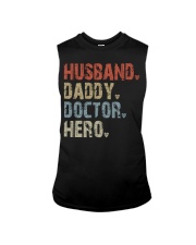 husband-daddy-doctor-hero Sleeveless Tee tile