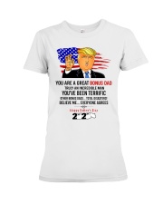Great Bonus Dad Premium Fit Ladies Tee tile