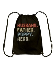 Husband-Father-Poppy-Hero Drawstring Bag tile