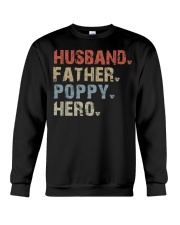 Husband-Father-Poppy-Hero Crewneck Sweatshirt tile