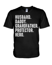 Grandfather - Protector - Hero V-Neck T-Shirt tile
