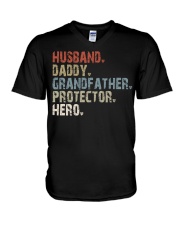 Grandfather - Protector Hero V-Neck T-Shirt tile