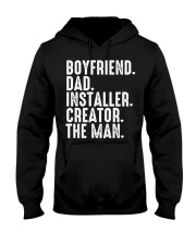 Boyfriend-Dad-Installer-Creator-The Man Hooded Sweatshirt tile