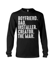 Boyfriend-Dad-Installer-Creator-The Man Long Sleeve Tee tile