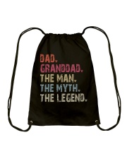 Dad - Granddad - Man Myth Legend Drawstring Bag tile