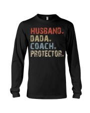 Husband - Dada - Coach - Protector Long Sleeve Tee tile
