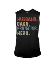 Husband - Baba - Protector - Hero Sleeveless Tee tile