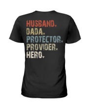Husband - Dada - Protector - Provider - Hero Ladies T-Shirt tile