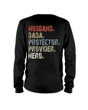 Husband - Dada - Protector - Provider - Hero Long Sleeve Tee tile