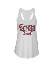 Gigi Claus Christmas Art Ladies Flowy Tank thumbnail