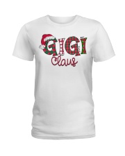 Gigi Claus Christmas Art Ladies T-Shirt thumbnail