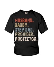 Husband-Daddy-Step Dad-Provider-Protector Youth T-Shirt tile