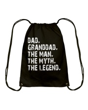 Dad - Granddad - Man Myth Legend v2 Drawstring Bag tile