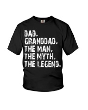 Dad - Granddad - Man Myth Legend v2 Youth T-Shirt tile
