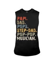 Papi-Dad-Pops-Step-Dad-Pop-Pop-Musician Sleeveless Tee tile