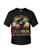 Dad And Papa Youth T-Shirt tile