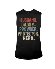 Husband-Daddy-Provider-Protector-Hero-Center Sleeveless Tee tile