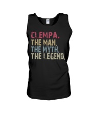 Clempa - The Man The Myth The Legend Unisex Tank tile