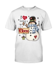 I LOVE BEING A GIGI - Christmas Gift Classic T-Shirt thumbnail