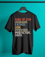Man Of God-Husband-Father-Son Classic T-Shirt lifestyle-mens-crewneck-front-3