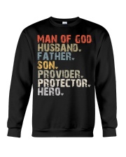 Man Of God-Husband-Father-Son Crewneck Sweatshirt tile