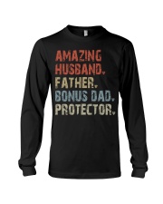 Amazing Husband - Father - Bonus Dad - Protector Long Sleeve Tee tile