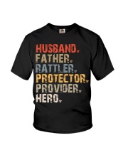 Husband-Father-Rattler-Protector-Provider-Hero Youth T-Shirt tile