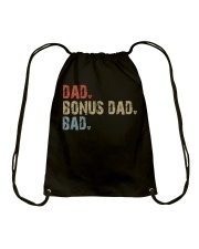 Dad - Bonus Dad - Bad Drawstring Bag tile