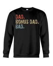 Dad - Bonus Dad - Bad Crewneck Sweatshirt tile